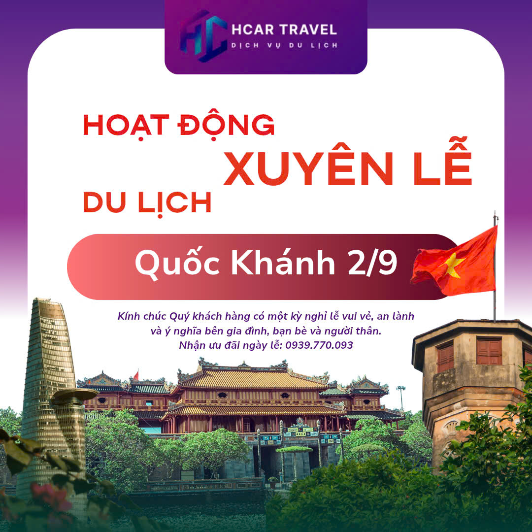 đặt xe du lịch 2/9 - Xe Kia Carnival 2025 đời mới tại HCarTravel